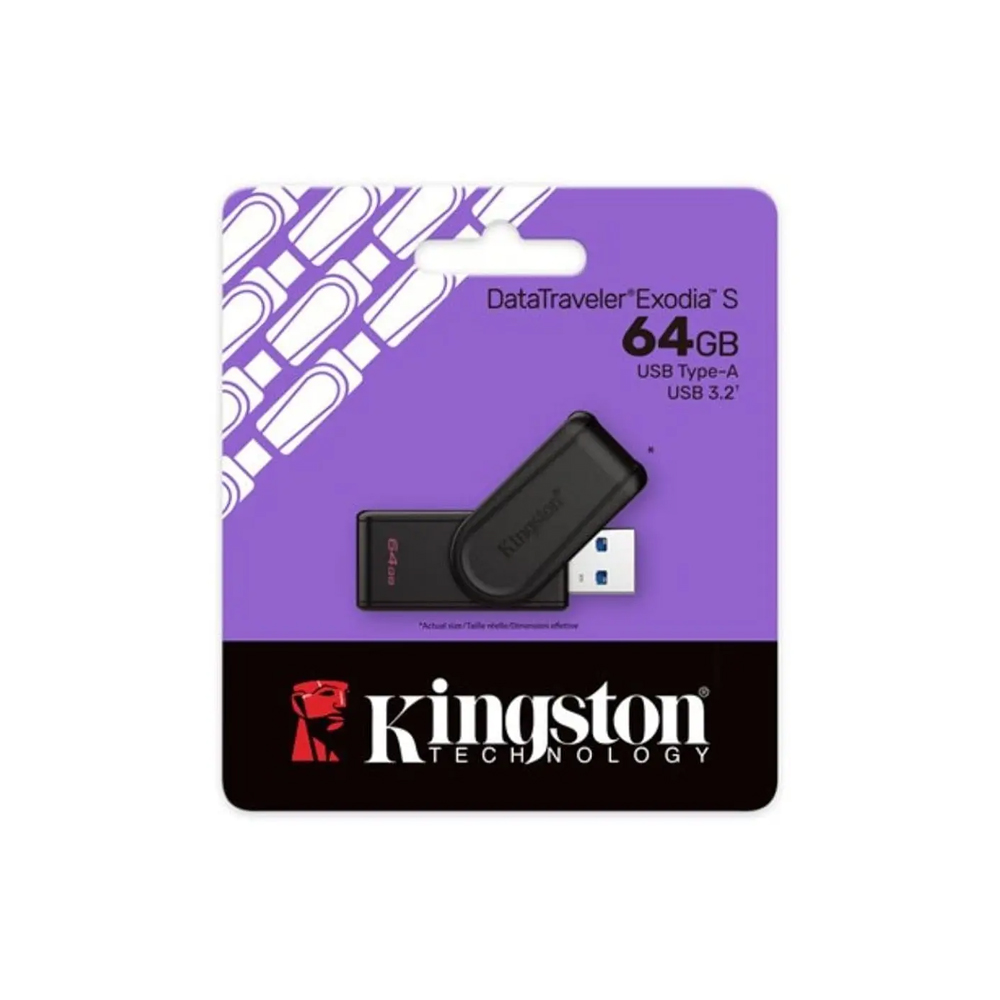Memoria USB Kingston 64GB Exodia S miniatura 1